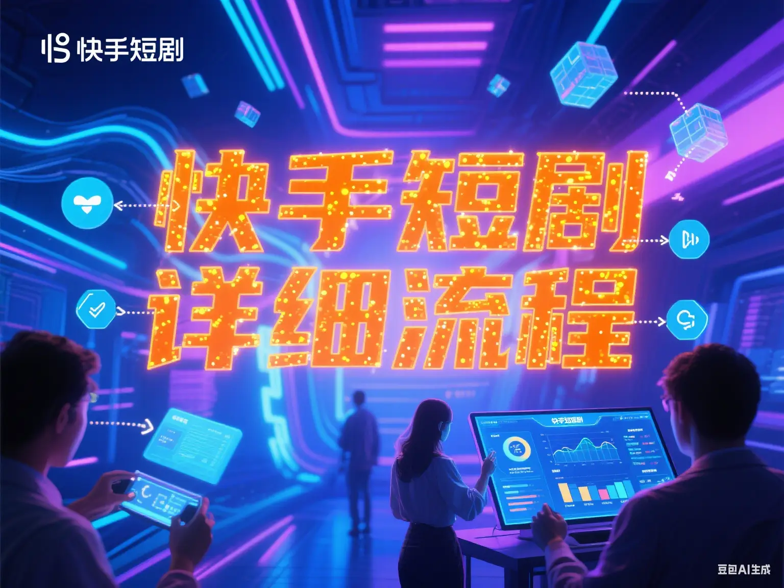 快手短剧详细流程