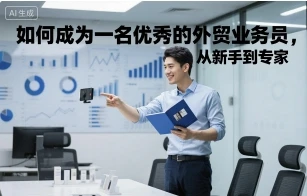 【精】如何成为一名优秀的外贸业务员，从新手到专家