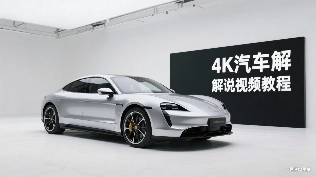 【精】影视解说教程，超燃4K汽车解说视频教学